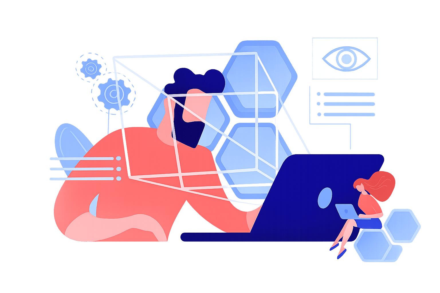 Operating clarity illustration